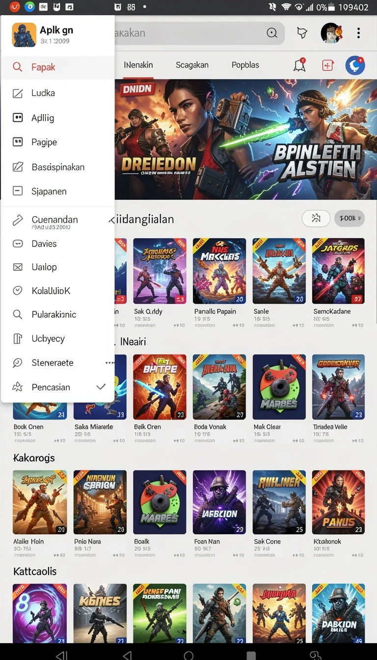 Beragam pilihan permainan menarik dalam aplikasi Review Aplikasi apinaga.